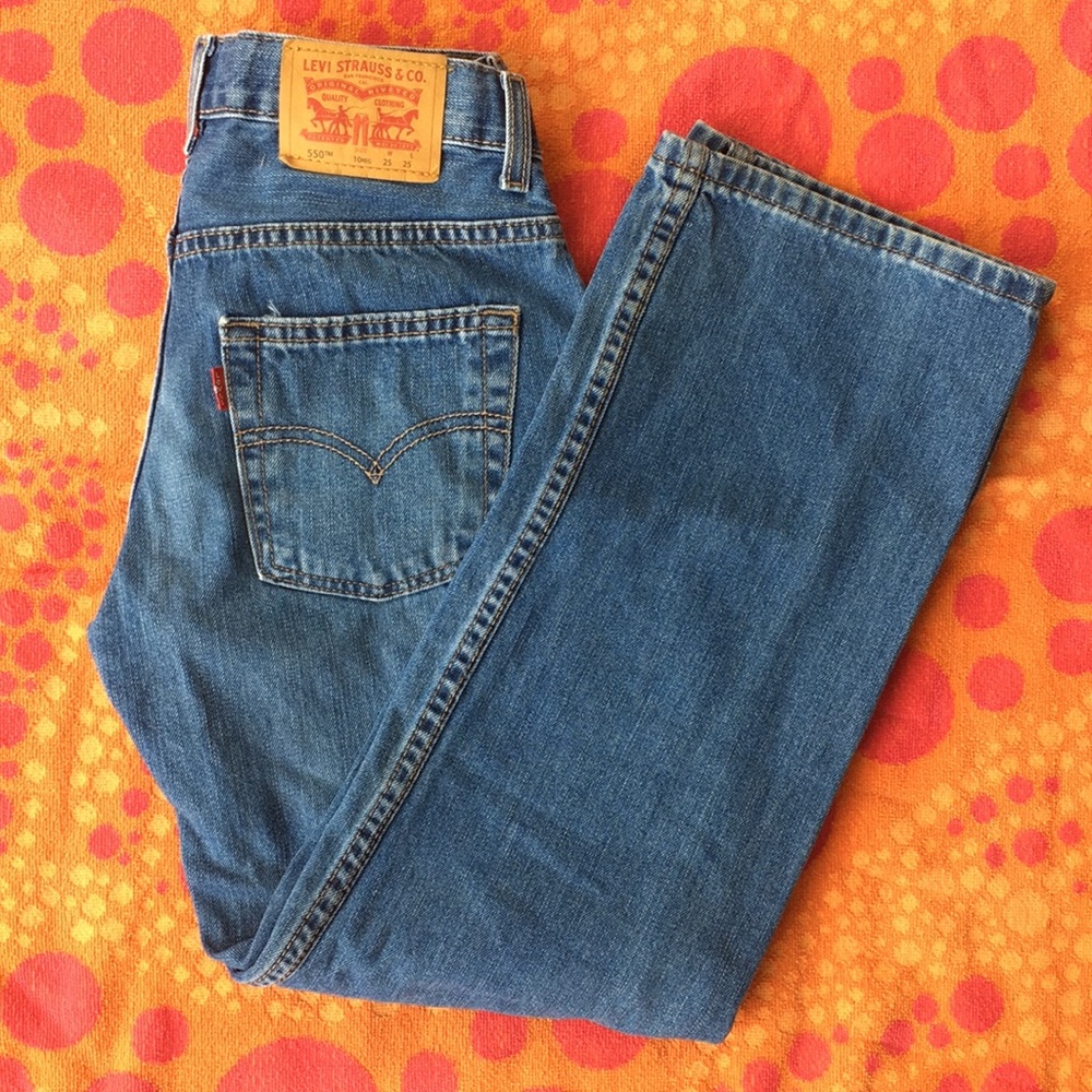 Girls’ Levi 550 Relaxed Straight Leg Jeans